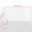Vidaxl Fence With Posts Steel-116797758-116797766