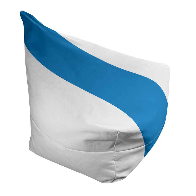 Fauteuil à billes Washington, 31 po x 38 po x 42 po, Bleu / Blanc / Bleu
