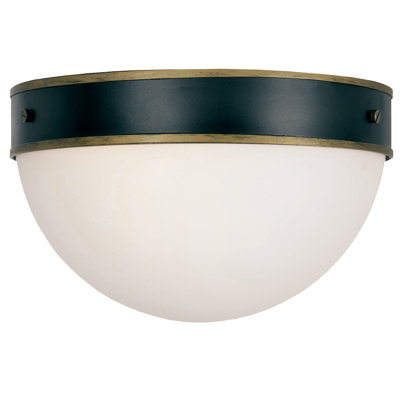 Capsule 2-Light Outdoor Flush Mount
