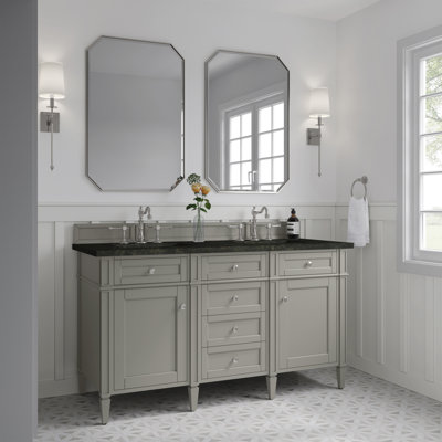 Ensemble de meuble-lavabo double 60 po Dussault