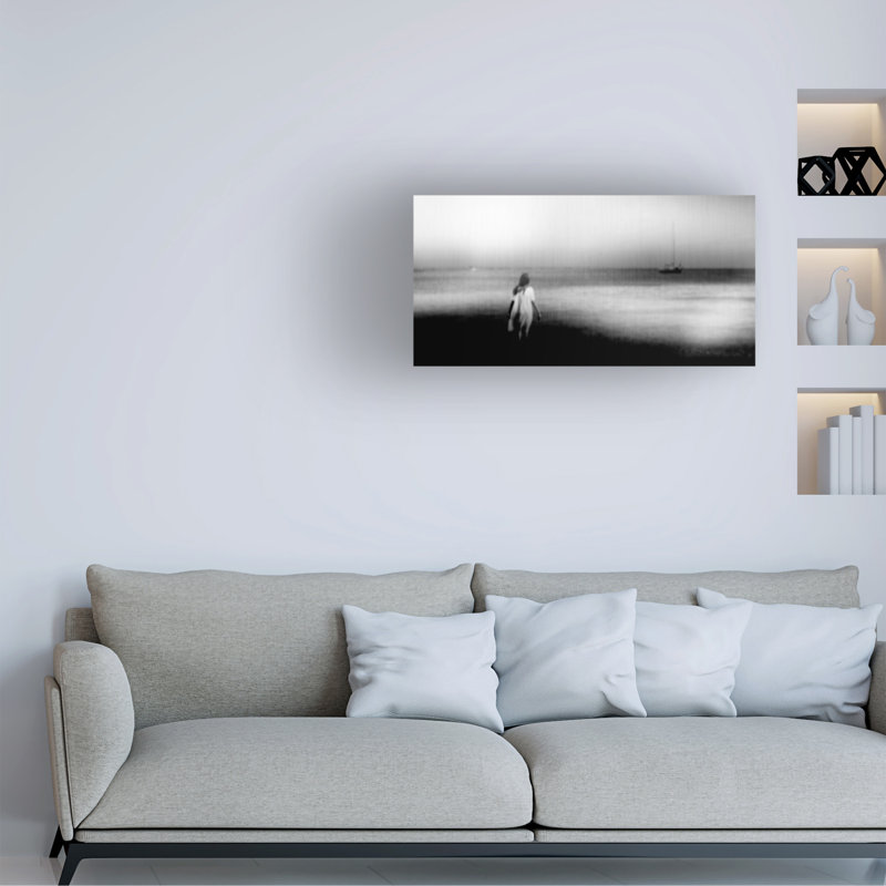 Œuvre sur toile «ologina bolena », H 10 po x l 19 po