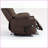 Lift Recliner Chair, Oversized 180° Flat Lay with Dual OKIN Motors | Brown Velvet-930958676
