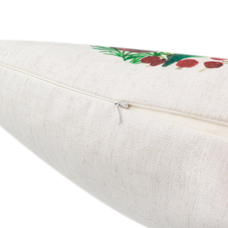 Housse de coussin Red Cardinal Bird 18 po x 18 po