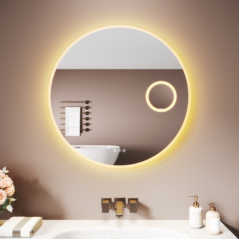 Iron Oval Mirror, 800*800*35