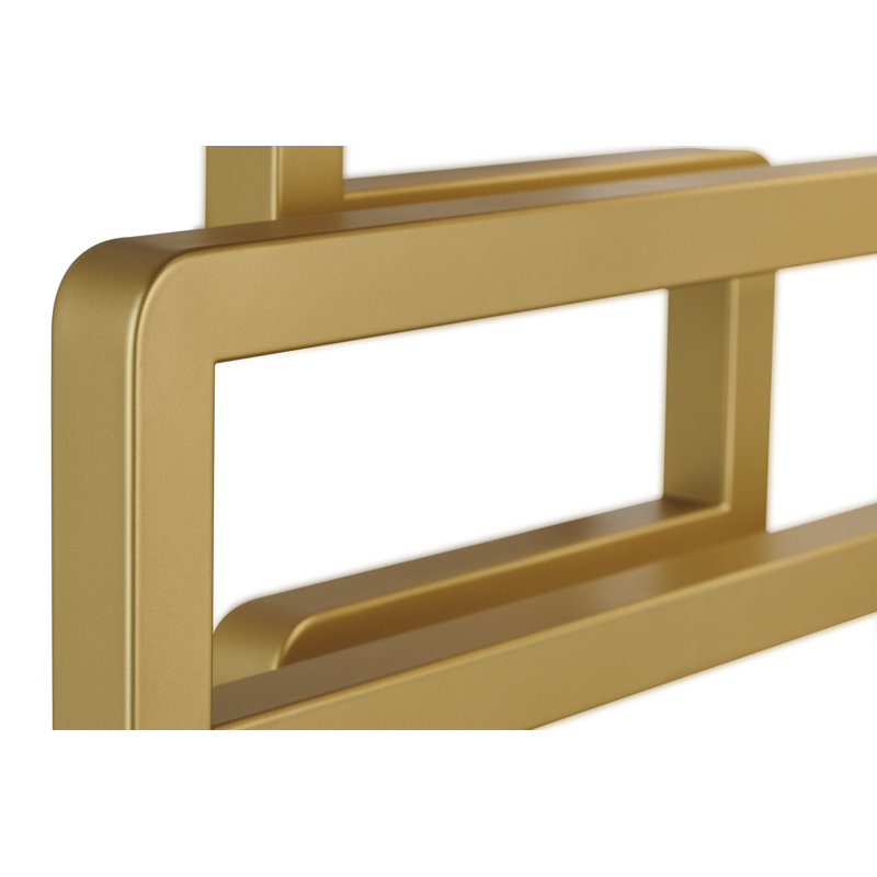 Heated Towel Rail, BOOKIE 1155/500, Brass
