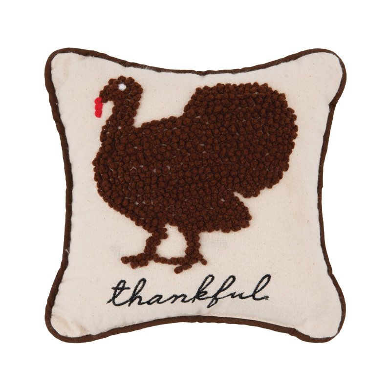  Coussin Thankful French Knot