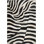 Area Cowhide Animal Print Area Rug in Black/Off White/Cream