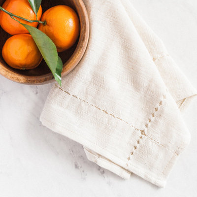 Pulled Cotton Napkins - Set of 4