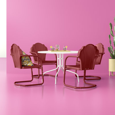 Steyning 4 - Person Patio Dining Set with Round Table