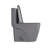 Baywood Elongated One-Piece Toilet w/ Fully Glazed Surface, 17.3" ADA Chair Height, 1.1/1.6 GPF Tornado Flush, Map 1000G, cUPC, WaterSense, & CEC Certified, Light Gray-121394408