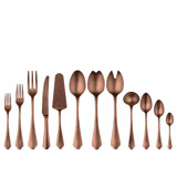 Dolce Vita Flatware Set - 67 Pieces - Gold