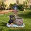Statue d'extérieur Puppy Dog