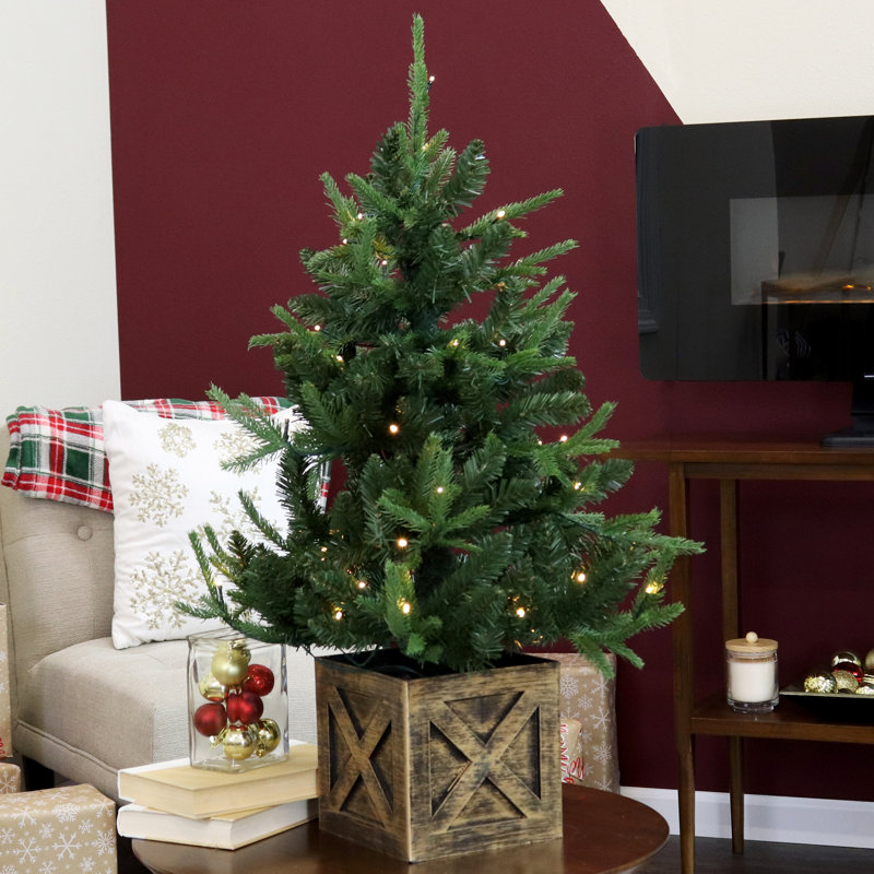 Arbre de Noël artificiel 3 lumières 50 lumières DEL