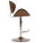 Bentwood Adjustable Swivel Bar Stool -249817864-249817870