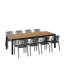 Ensemble repas d'extérieur 9 pièces FSC