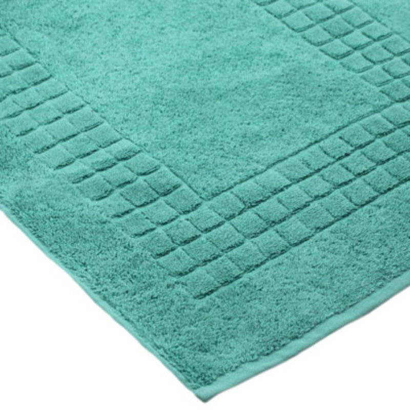 Linens Limited Luxury Supreme 100% Egyptian Cotton | Quick Dry & Highly Absorbent | Durable & Super Soft | Bath Mat, Aqua
