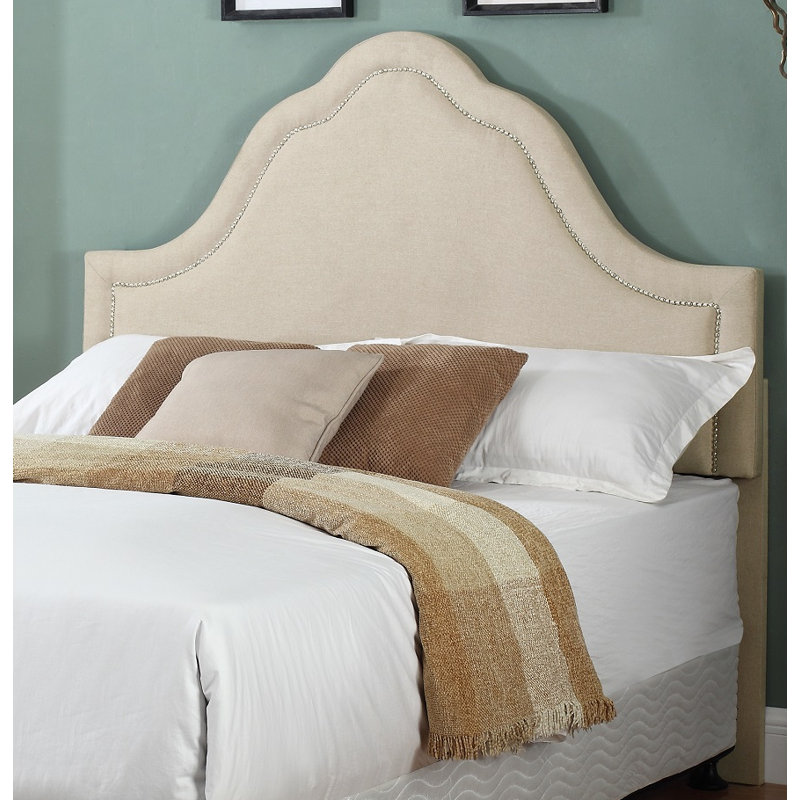 Tête de lit tapissier Scaife, Beige