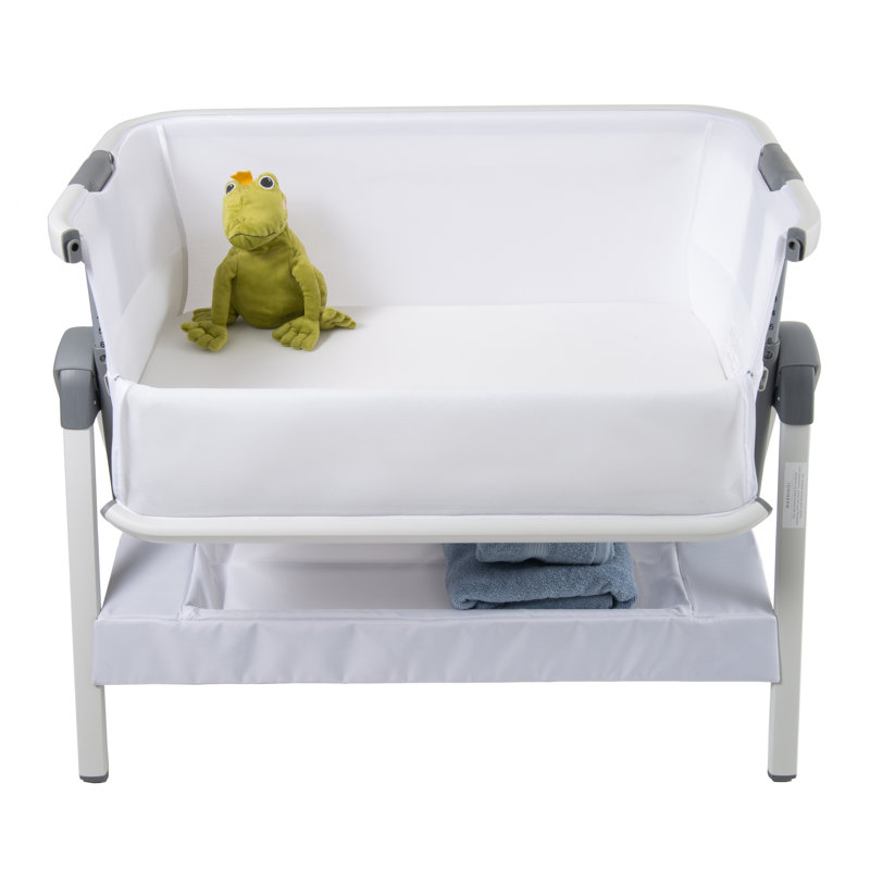 California Dreaming Bedside Bassinet, Gray