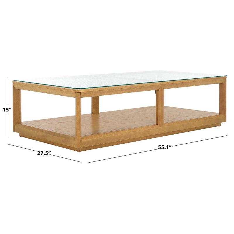 Table basse Charde, Naturel
