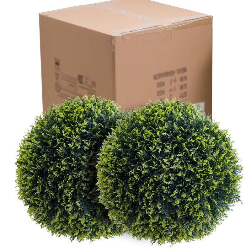 Artificial Topiary Balls Garden Spheres Decorative Balls for Outdoor Patio Garden and Indoor, Wedding Decoration