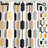 Ginder Room Darkening Blackout Thermal Insulated Grommet Lined Window Curtains Mid Century Geometric Pattern 2 Layers 2 Panels-730580170-764832223