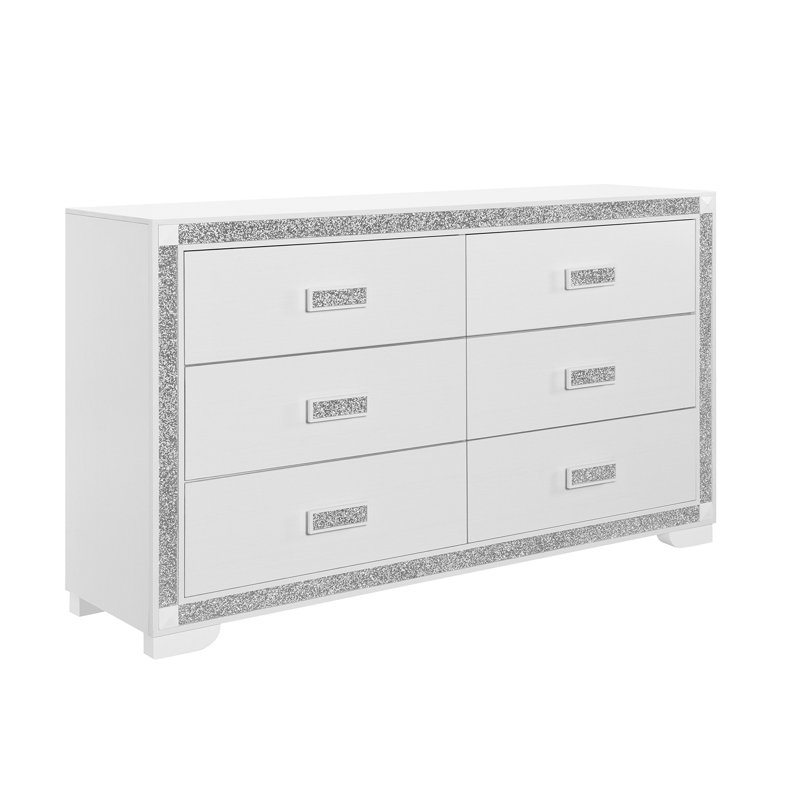 Commode Soulmarie, Blanc