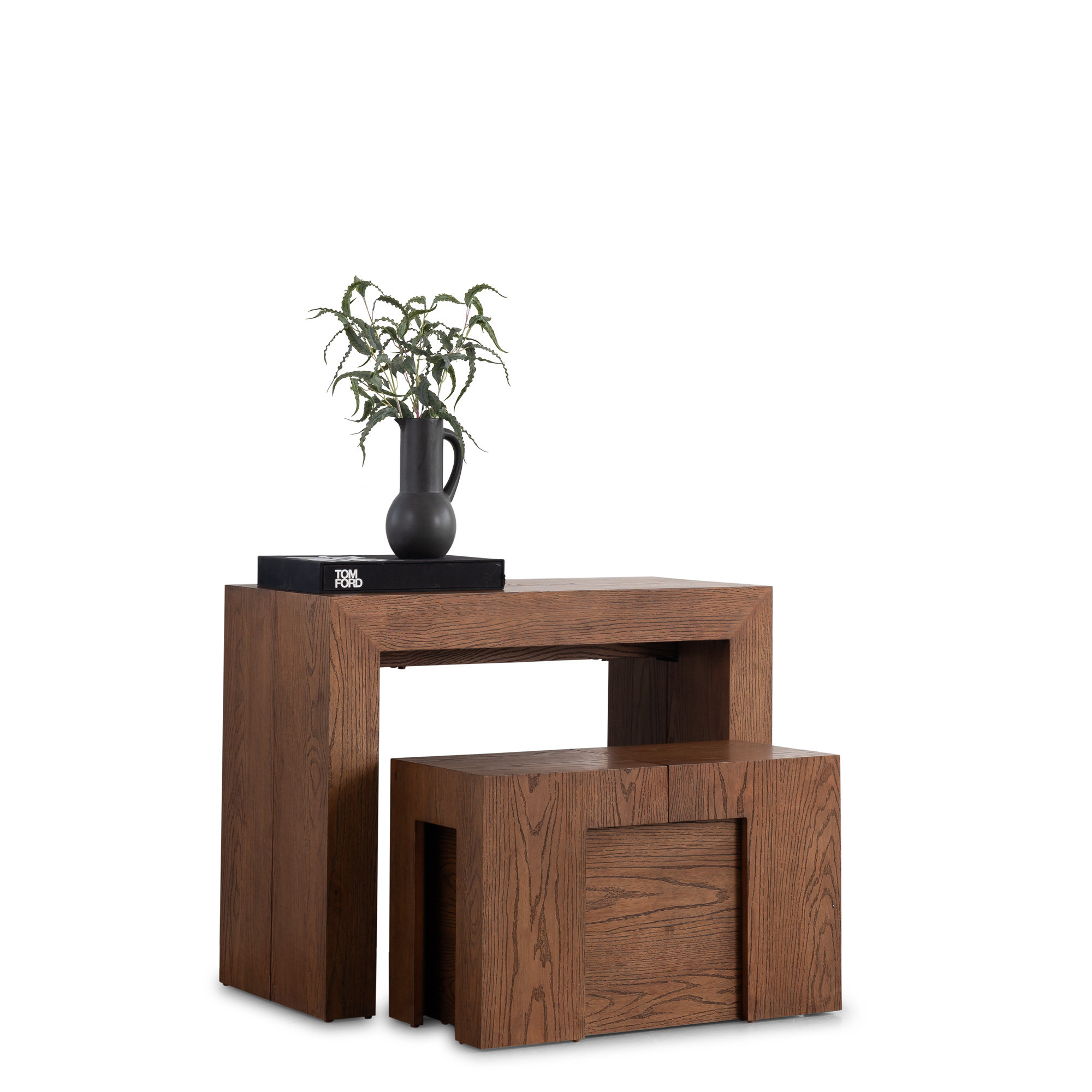 Transformer Table Extendable Dining Set - Table + Bench - 2 To 12 ...