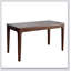 Bureau en bois massif avec tiroirs, bureau debout pour petits espaces, design Mid-Century moderne pour le bureau personnel