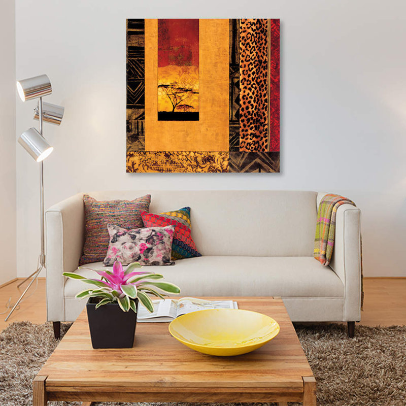African Studies I 1 Piece Wall Art on Canvas, 66.04 cm H x 66.04 cm W, No Framed