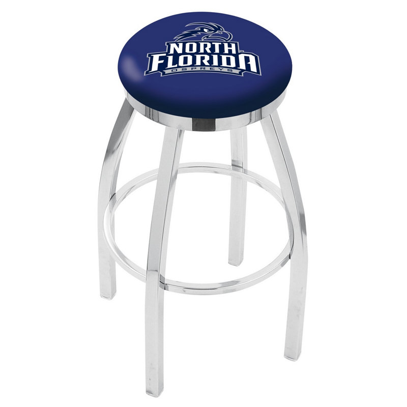 NCAA Swivel Counter and Bar Stool, North Florida, "Counter Stool (25" Seat Height)"