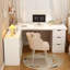 Bureau en bois massif en forme de L-1363336883