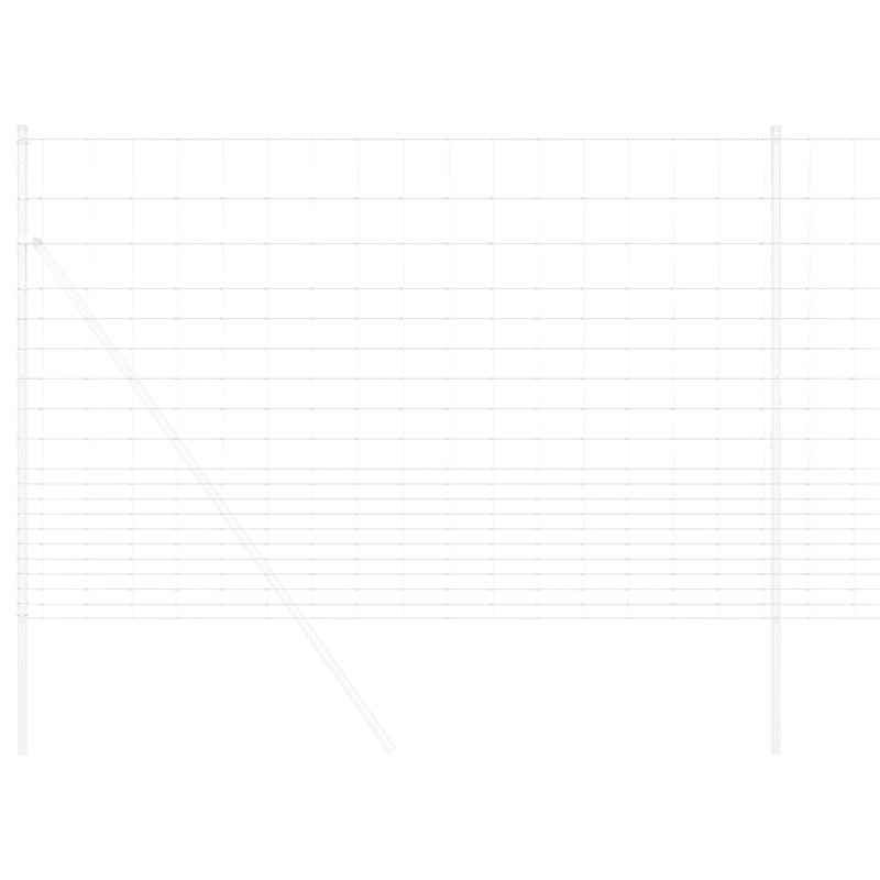 Field Fence Galvanised Steel, 160cm H x 1000cm W