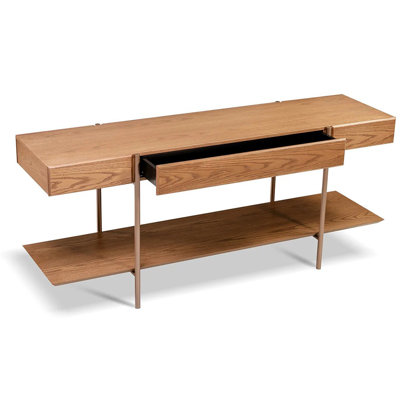 Console simple de style industriel