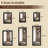 Wooden Frame Flat Mirror-204780680-204780682