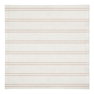 Paine Cotton Striped Square Napkin