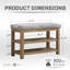 Polyester Upholstered Storage Bench-1330459741-1330459735