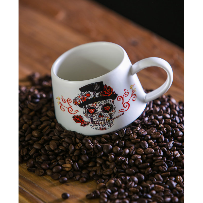 Tasse en céramique, 12 oz., Avec boîte, Jour des Morts
