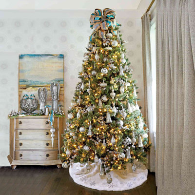 180cm H Lighted Artificial Fir Christmas Tree