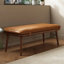 Banc rembourré brun-722826652