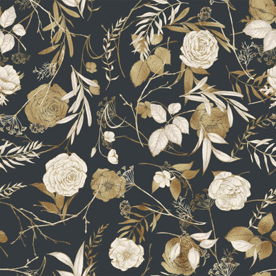 Pre-Pasted Floral