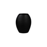 Pod Vase, Large, Black Matte