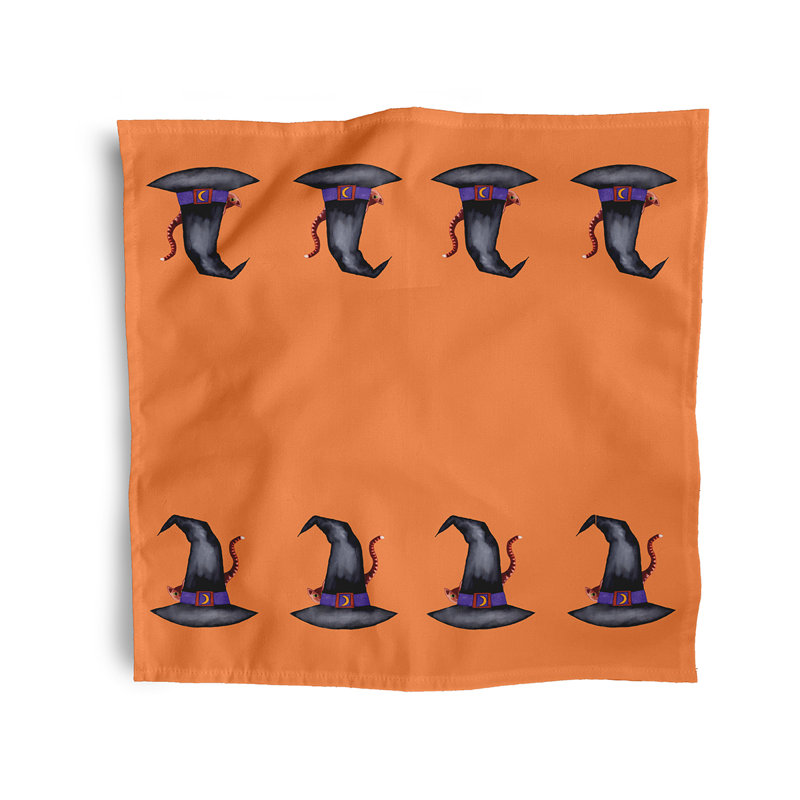 Ensemble de serviettes 4 pièces Mitesh, Orangé