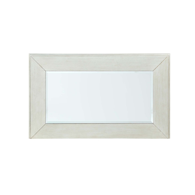 Table de chevet avec miroir Varian, Argent argent