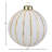 7" Glass Bauble