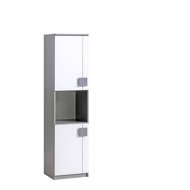Aloria 187cm H x 45cm W Standard Bookcase