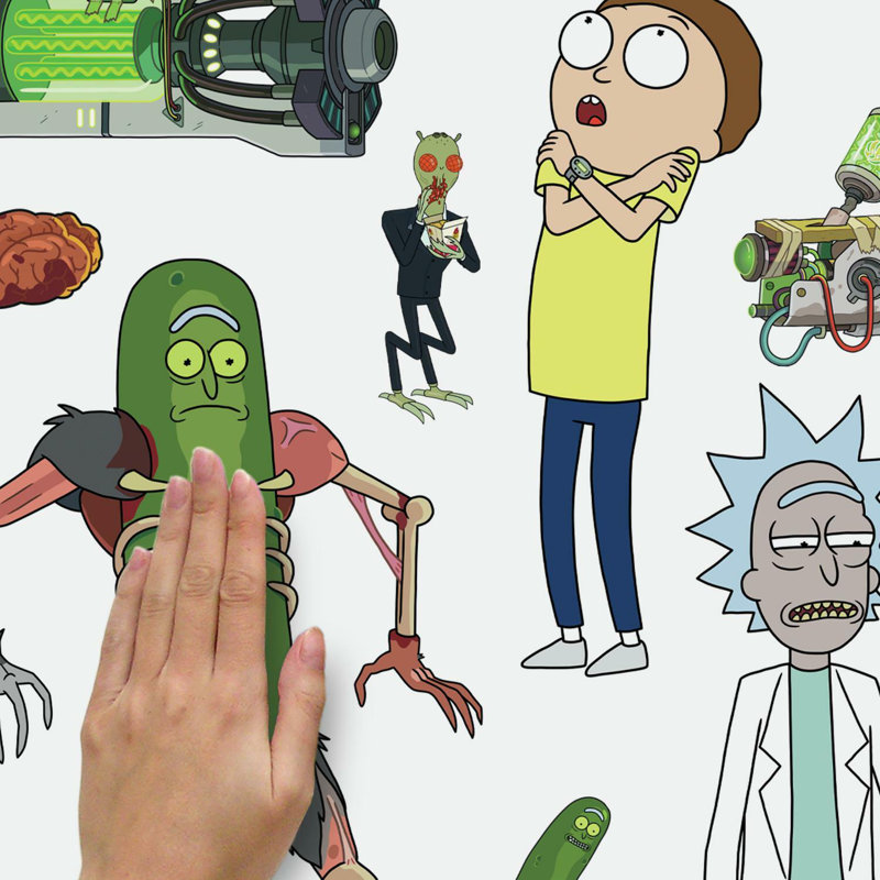 Adhésif décoratif Rick and Morty