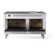 ILVE Nostalgie II Noblesse 60 in Dual Fuel Range, 9 Burner, Griddle