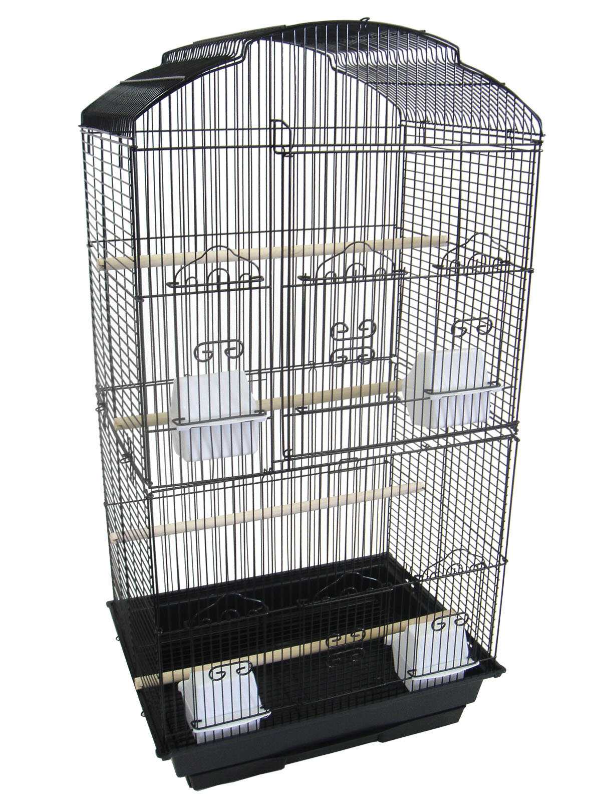 Archie & Oscar™ Elinor 55 Iron Victorian Top Floor Bird Cage with Wheels &  Reviews - Wayfair Canada