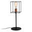 Lampe de table noire 17,72 po Crowland