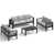 Black Frame/Light Gray Cushion selected